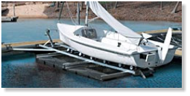 float kits are best for marinas and deep water
