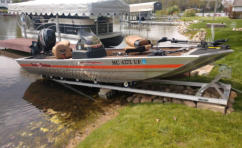 Boat ramp with max weight of 2000