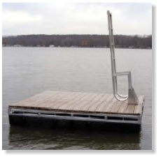 8x8 floating platform