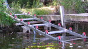 ramp on lakeshore without boat