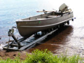 Boat ramp with max capacity of 2000
