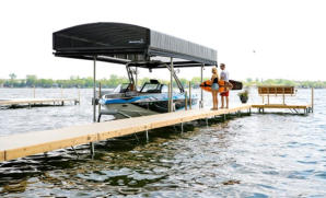 Boat lifts, personal watercraft lifts, pontoon lifts